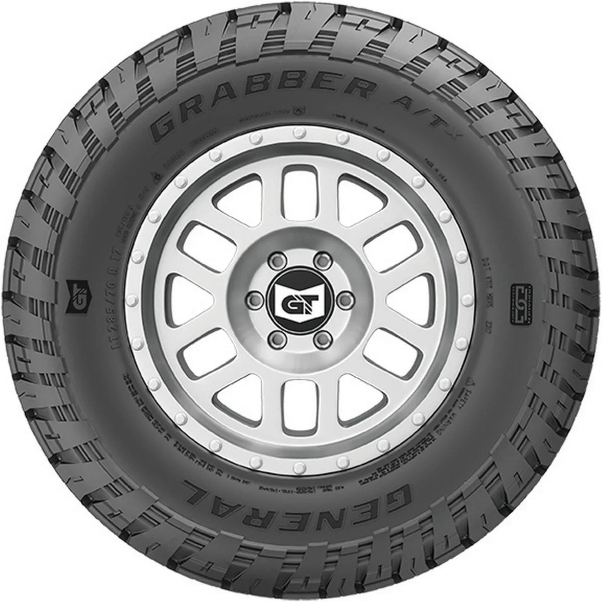 All-terrain General Grabber A/TX LT 235/75R15 Load C 6 Ply AT A/T Tire