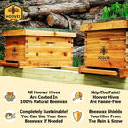 Hoover Hives Original Beeswax Coated Beehive Kit