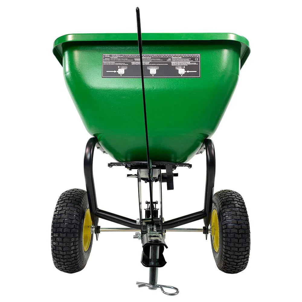 John Deere 175 lb Tow Behind Broadcast Spreader