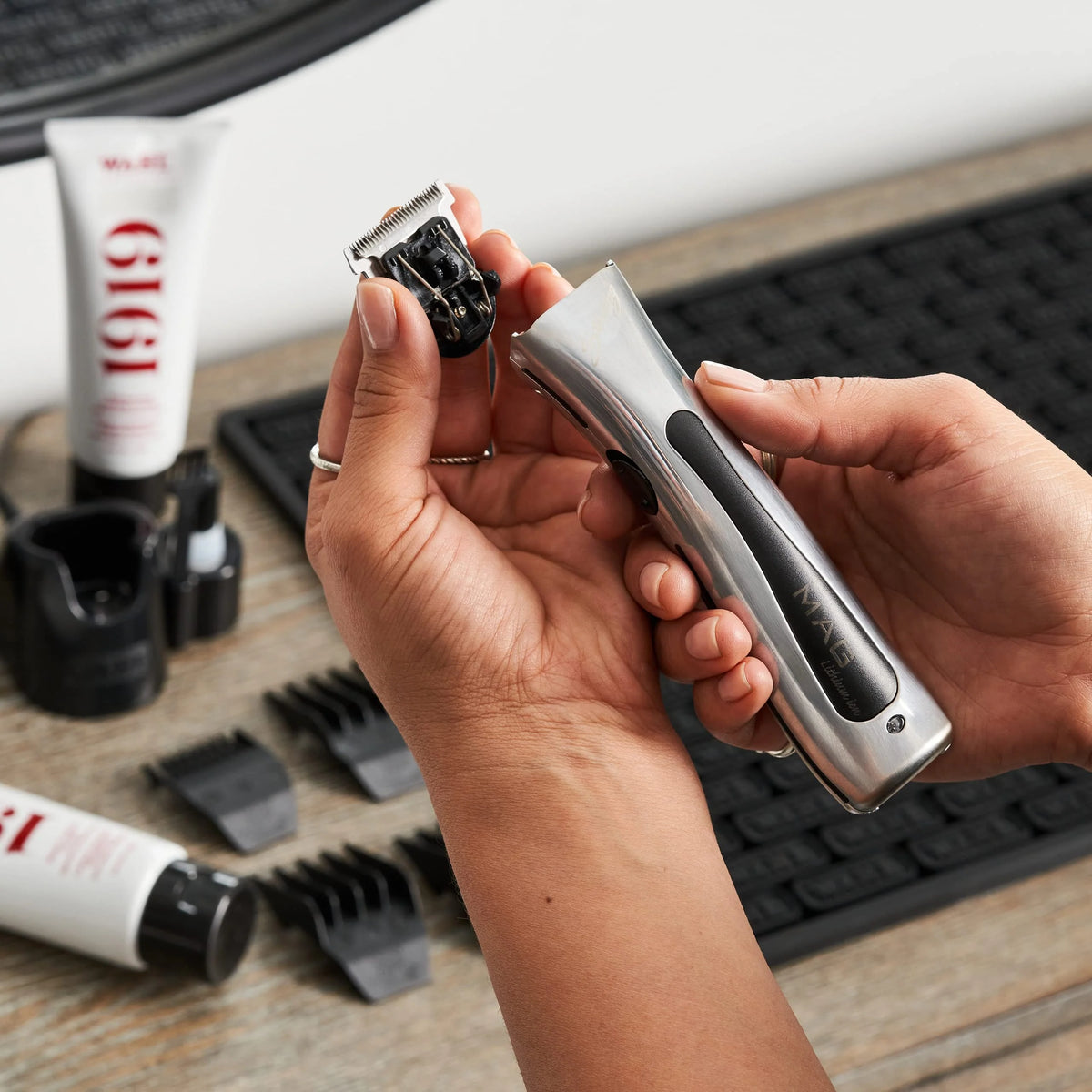 Wahl Professional Sterling Mag Trimmer within Rotary Motor