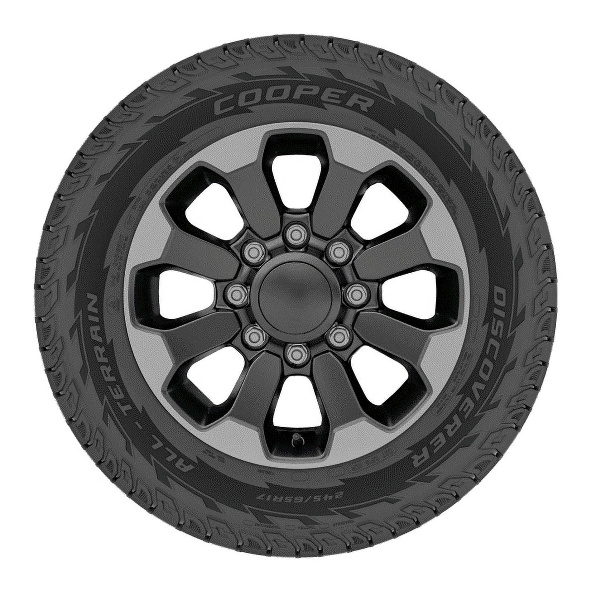 Cooper Discoverer All-Terrain 245/75R16 111T Light Truck & SUV Tire Fits: 2015 Toyota Tacoma TRD Pro, 1996-2002 Chevrolet Tahoe LT
