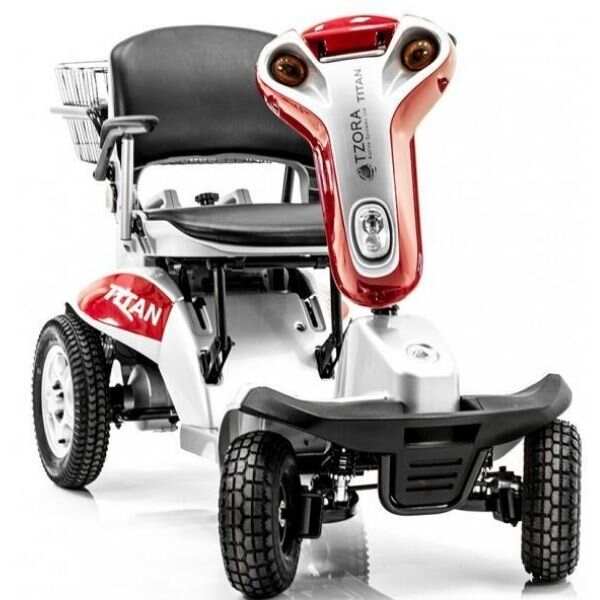 2025 Tzora Titan Hummer XL Folding 4-Wheel Mobility Scooter
