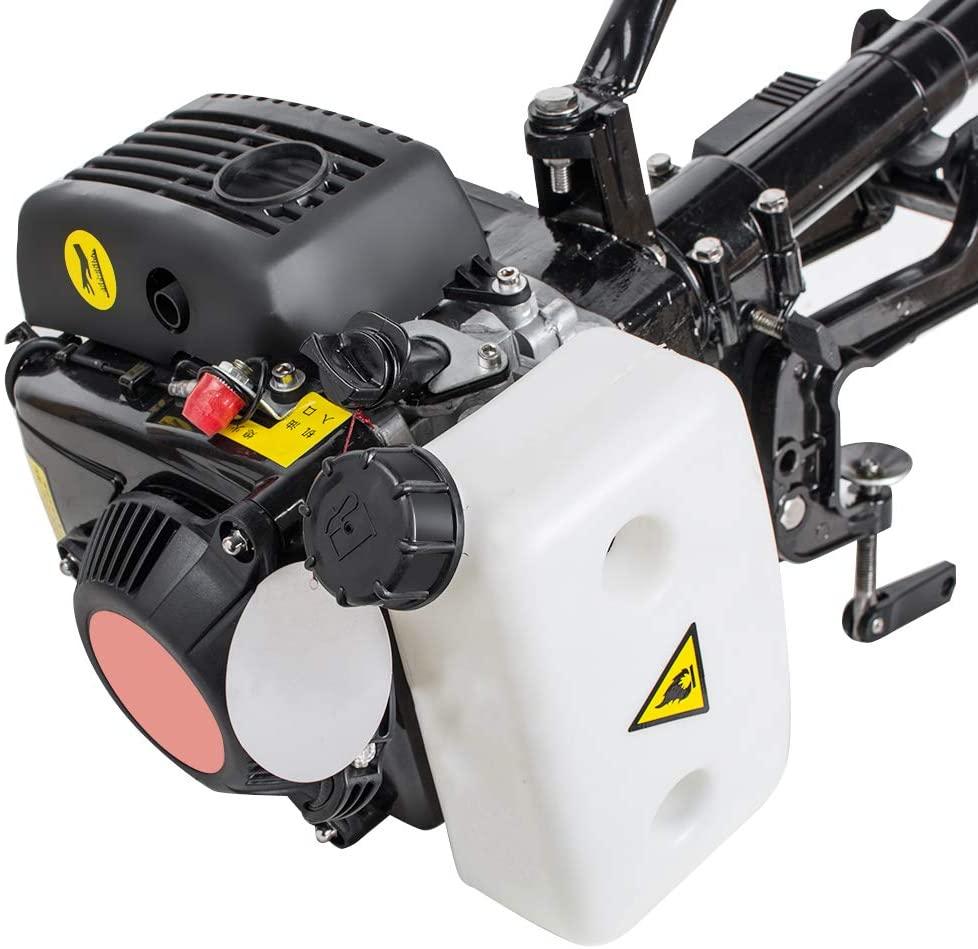 Funchic 3.6 HP 4-Stroke Outboard Motor, 55CC Air-Cooled Engine for Inflatable & Fishing Boats