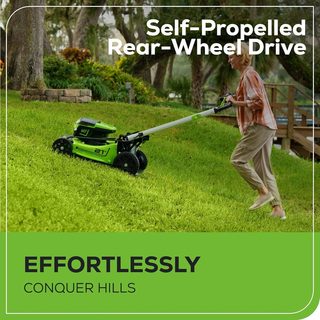 Greenworks 60V 21” Cordless Lawn Mower