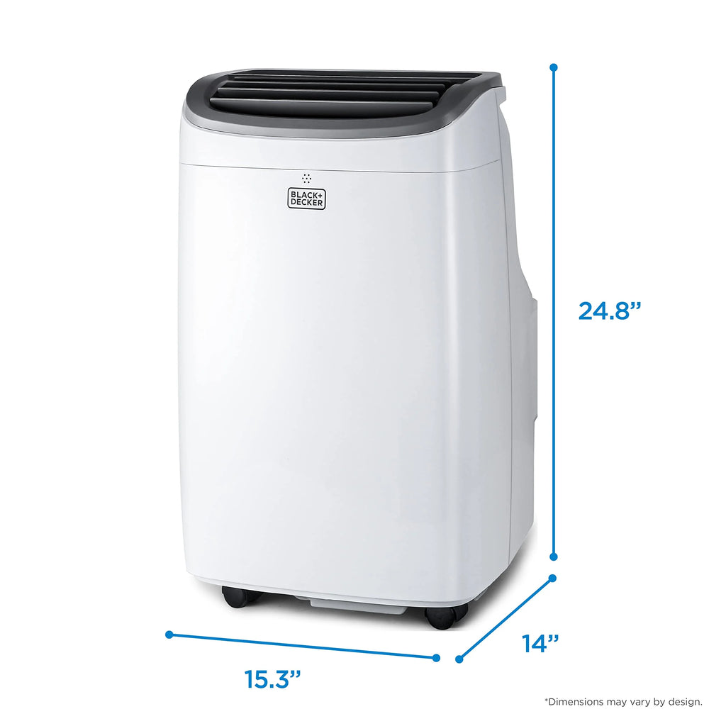BLACK+DECKER 8,000 BTU Portable Air Conditioner up to 350 Sq.Ft